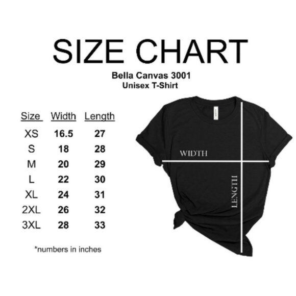 Bella + Canvas Red Love Heart Graphic Tee | Valentine Unisex Shirt Soft Blend - Picture 7 of 7